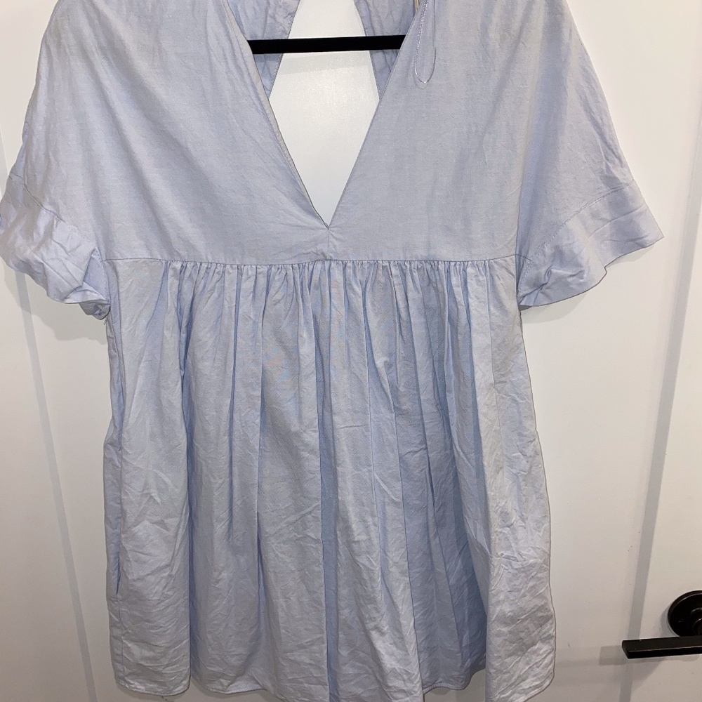 Light blue romper